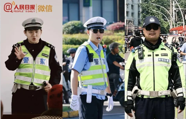 人民公安报点赞蚌埠这三位交警！